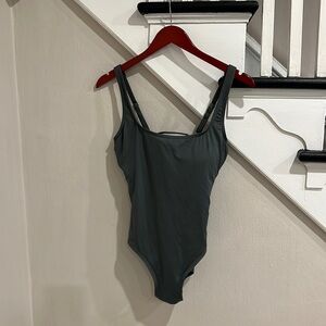 Woman’s Michael Michael Kors Olive Green One Piece Bathing Suit Size 10